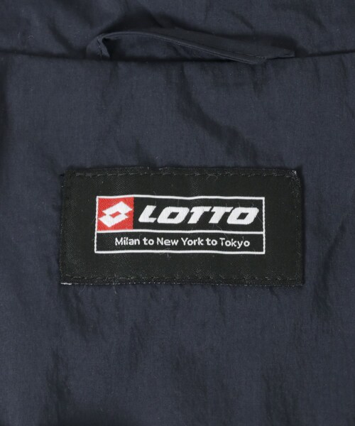 URBAN RESEARCH（アーバンリサーチ）の「LOTTO　LOGO NYLON BLOUSON（ブルゾン・メンズ・BLACK/NAVY・M/L/XL）」の21枚目の写真