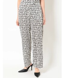 GYDA | 【セットアップ着用可】サテンプリーツワイドパンツ(その他パンツ)