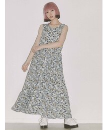 merry jenny | flowerテイアードワンピース(ワンピース)