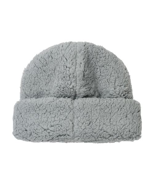 bonjour records（ボンジュールレコーズ）の「The Trilogy Tapes/ザ・トリロジー・テープス THICK FLEECE BEANIE（ニットキャップ/ビーニー・レディース・グレー・F）」の3枚目の写真