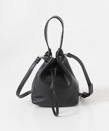 URBAN RESEARCH DOORS | 2WAYシボ巾着ショルダーバッグ(ショルダーバッグ)