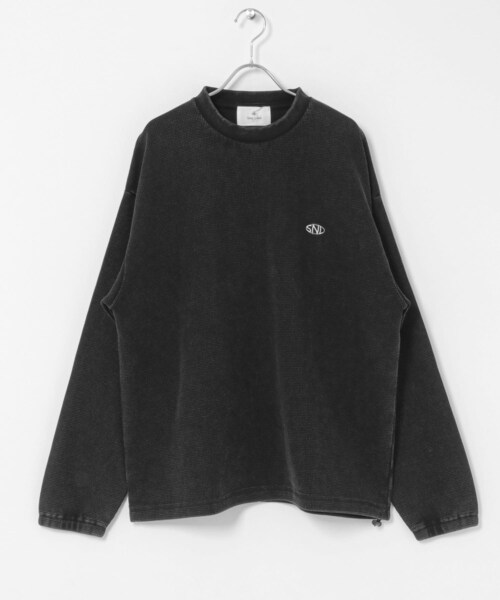 URBAN RESEARCH Sonny Label（アーバンリサーチサニーレーベル）の「ヴィンテージライクワッフルロンTEE（Tシャツ/カットソー・メンズ・ブラック/ネイビー・M/L）」の3枚目の写真