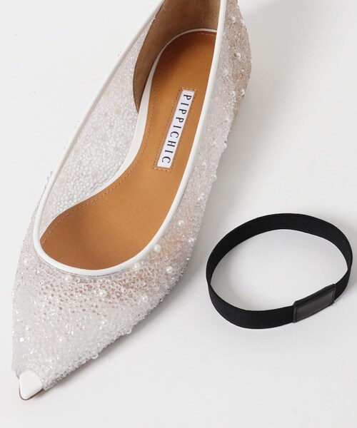 URBAN RESEARCH(アーバンリサーチ)の「PIPPICHIC ANNA JEWEL 7(パンプス・レディース・PEARL・36/37/38)」の7枚目の写真