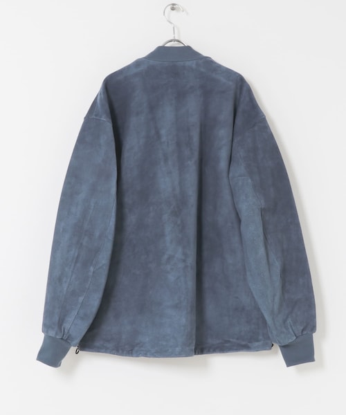 URBAN RESEARCH（アーバンリサーチ）の「POLYPLOID　BOMBER JACKET B（ブルゾン・メンズ・BLACK/BLUE CLAY・3/4）」の13枚目の写真