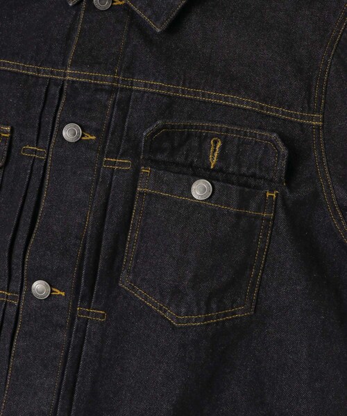 ITEMS URBANRESEARCH（アイテムズ アーバンリサーチ）の「DENIM JACKET TYPE 2nd（デニムジャケット・メンズ・BLK/IDG BLU/BLU・M/L）」の13枚目の写真