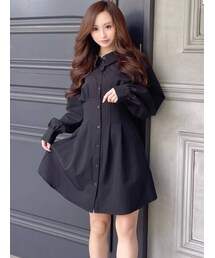 RESEXXY | コルセットシャツワンピース(ワンピース)