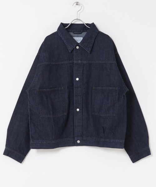 URBAN RESEARCH DOORS（アーバンリサーチドアーズ）の「ENDS and MEANS　Denim Jacket（デニムジャケット・メンズ・Indigo/Black・M/L）」の10枚目の写真