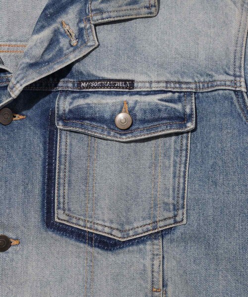 ADAM ET ROPE'(アダムエロペ)の「【Maison Margiela/メゾン マルジェラ】DENIM SPORTS JKT BLUE(デニムジャケット・メンズ・ブルー系・46/48)」の10枚目の写真