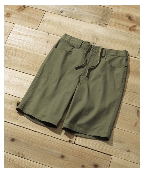 nissen（ニッセン）の「【快適設計】ストレッチイージーハーフパンツ（風が通るベンチレーション切替付）（パンツ・メンズ・ベージュ/カーキ/ネイビー・M/L/LL/3L/4L/5L/6L/8L/10L）」の20枚目の写真