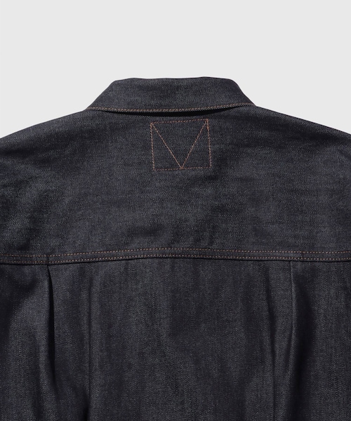 ADAM ET ROPE'(アダムエロペ)の「【DAIRIKU/ダイリク】Rigid 2PKT Denim Jacket(デニムジャケット・メンズ・ネイビー・L/M/S)」の10枚目の写真