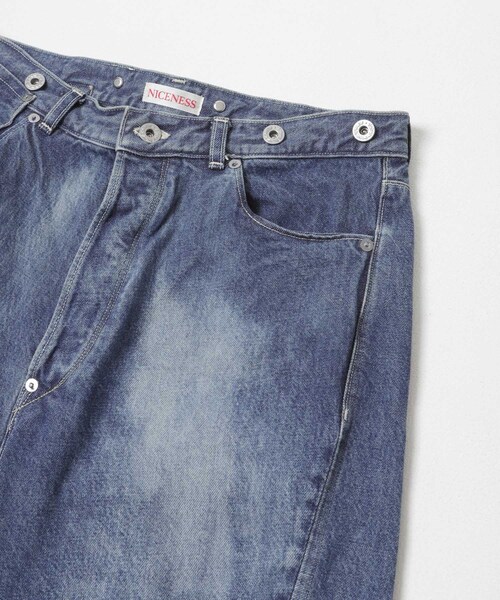 URBAN RESEARCH(アーバンリサーチ)の「NICENESS D.SHARKY / D.シャーキー(デニムパンツ・メンズ・INDIGO・M/L)」の6枚目の写真