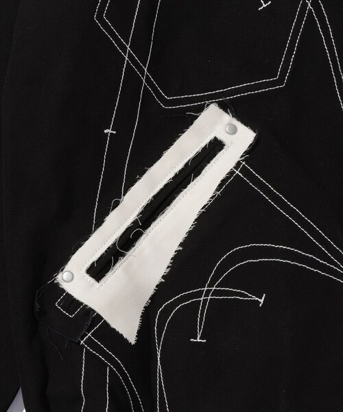 ADAM ET ROPE'（アダムエロペ）の「【PLATEAU STUDIO/プラトー スタジオ】Draft worker jacket（その他アウター・メンズ・ブラック/キナリ・1/2）」の16枚目の写真