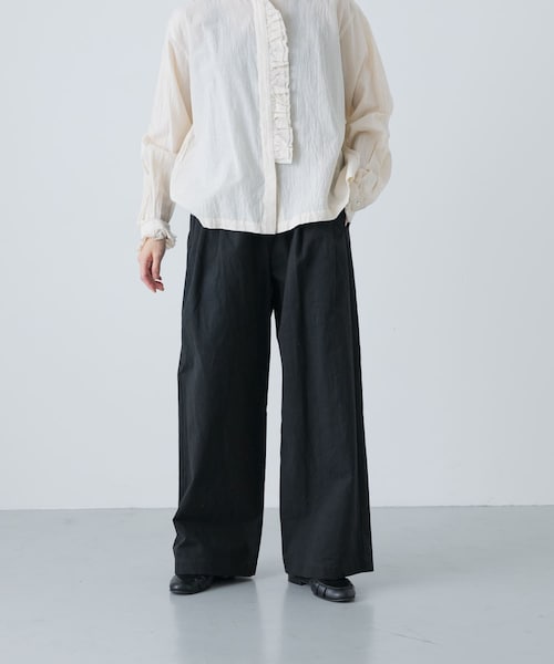 かぐれ（カグレ）の「Two-tuck easy pants（その他パンツ）」 - WEAR