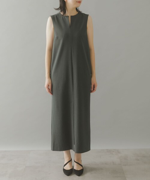 URBAN RESEARCH ROSSO（アーバンリサーチロッソ）の「...&DEAR 2wayバックリボンワンピース（ワンピース・レディース・GRAY/BLACK・FREE）」の19枚目の写真