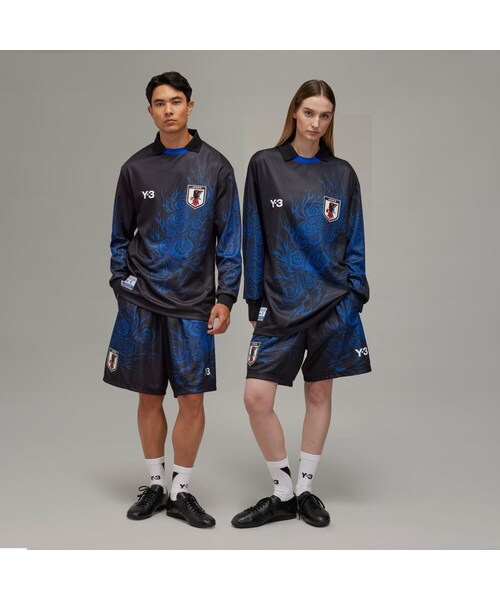 Y-3 JFA グラフィックショーツ