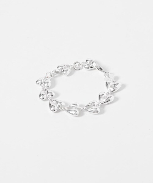 URBAN RESEARCH ROSSO（アーバンリサーチロッソ）の「in mood　HEART LINK -bracelet（ブレスレット・レディース・sv/gd・-）」の4枚目の写真