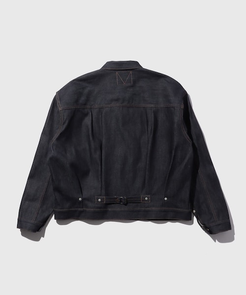ADAM ET ROPE'(アダムエロペ)の「【DAIRIKU/ダイリク】Rigid 2PKT Denim Jacket(デニムジャケット・メンズ・ネイビー・L/M/S)」の19枚目の写真
