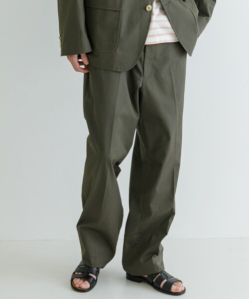 URBAN RESEARCH(アーバンリサーチ)の「FREEMANS SPORTING CLUB BLEECKER TROUSERS(その他パンツ・メンズ・61オリーブ/31グレー/51ネイビー/70カーキ・S/M/L)」の17枚目の写真