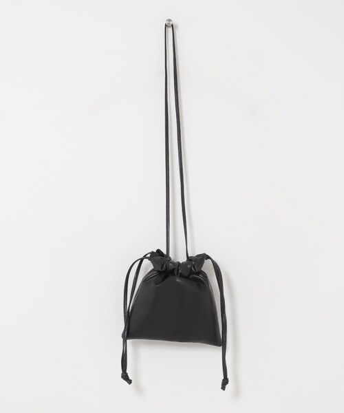 KBF（ケイビーエフ）の「ギャザーデザインミニBAG（ショルダーバッグ・レディース・IVORY/KHAKI/BLACK・One）」の15枚目の写真