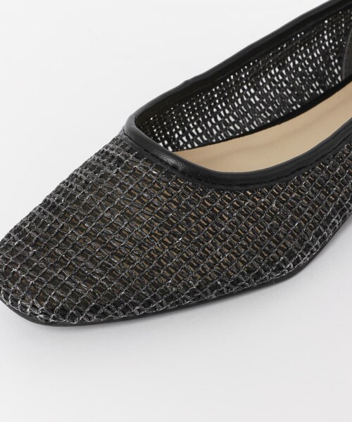 URBAN RESEARCH DOORS(アーバンリサーチドアーズ)の「メッシュフラットパンプス(パンプス・レディース・BEIGE/BLACK・36/37/38)」の9枚目の写真