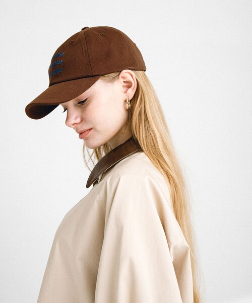 URBAN RESEARCH Sonny Label（アーバンリサーチサニーレーベル）の「Sonnyboys logo cap（キャップ・レディース・ネイビー/グリーン/オフ/ブラウン・one）」の15枚目の写真