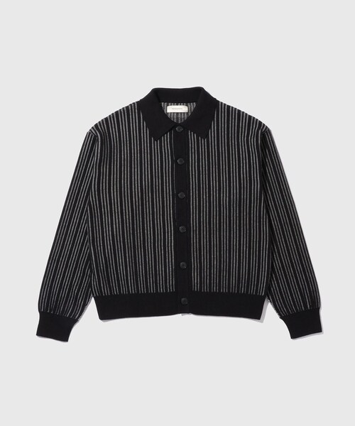 ADAM ET ROPE'(アダムエロペ)の「【mfpen/エムエフペン】Formal Cardigan(カーディガン/ボレロ・メンズ・ブラック・M/S)」の3枚目の写真