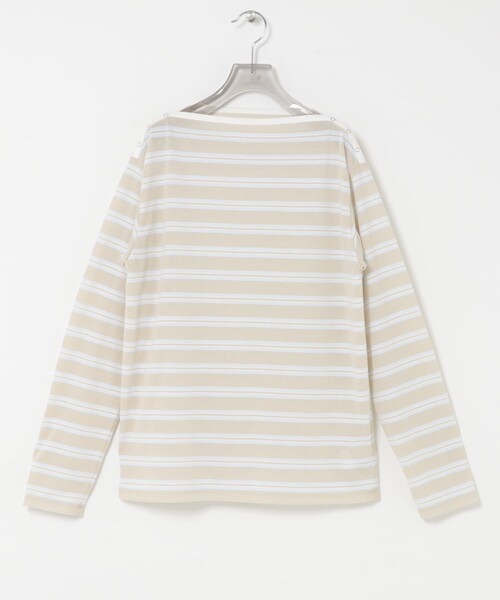 URBAN RESEARCH(アーバンリサーチ)の「マルチボーダー2WAYカットソー(Tシャツ/カットソー・レディース・RED/BEIGE/OFF WHITE・Free)」の20枚目の写真