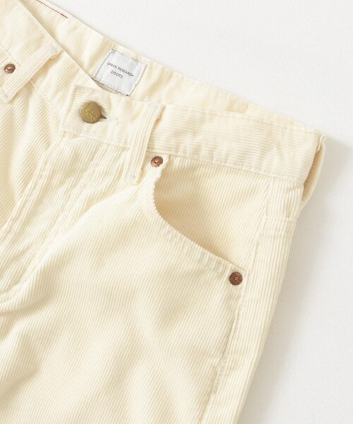 URBAN RESEARCH DOORS（アーバンリサーチドアーズ）の「『別注』Lee×DOORS　コーデュロイパンツ（その他パンツ・レディース・アイボリー/チャコール/パープル・S/M）」の12枚目の写真