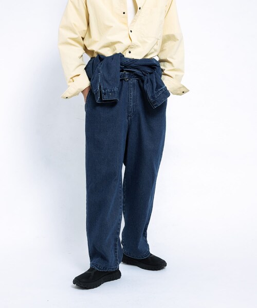 EKAL（エカル）の「デニムジャンプスーツ（つなぎ/オールインワン・メンズ・ブルー・One）」の5枚目の写真