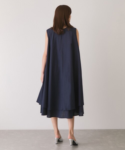 Jayro(ジャイロ)の「ノースリーブワンピース(ワンピース・レディース・ブラック/ネイビー/ブルー/オレンジ/イエロー・F)」の15枚目の写真