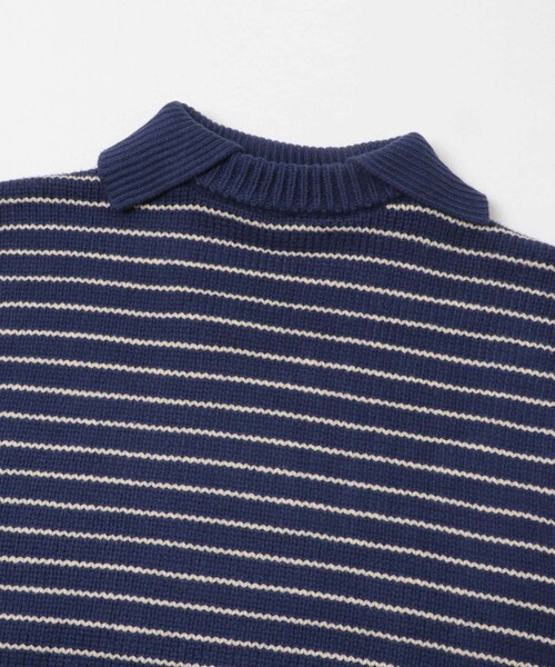 URBAN RESEARCH DOORS（アーバンリサーチドアーズ）の「L.L.Bean JAPAN EDITION　SAILOR SWEATER（ニット/セーター・レディース・IVORY/NAVY/RED・M）」の8枚目の写真