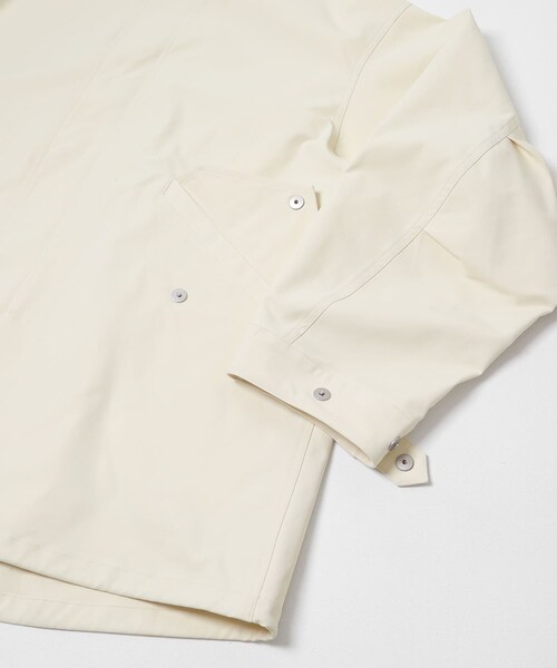 SENSE OF PLACE by URBAN RESEARCH（センスオブプレイスバイアーバンリサーチ）の「『撥水/防花粉』SKINProof ミリタリージャケット（ミリタリージャケット・レディース・BLACK/IVORY・One）」の3枚目の写真