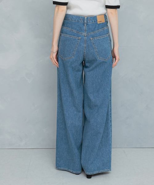 URBAN RESEARCH ROSSO（アーバンリサーチロッソ）の「NEEDBY heritage　AARON（デニムパンツ・レディース・IBARAMDBLU・24/25/26）」の6枚目の写真