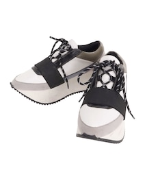 ELENDEEK | LACE UP PLATFORM SOLE SNEAKERS(スニーカー)