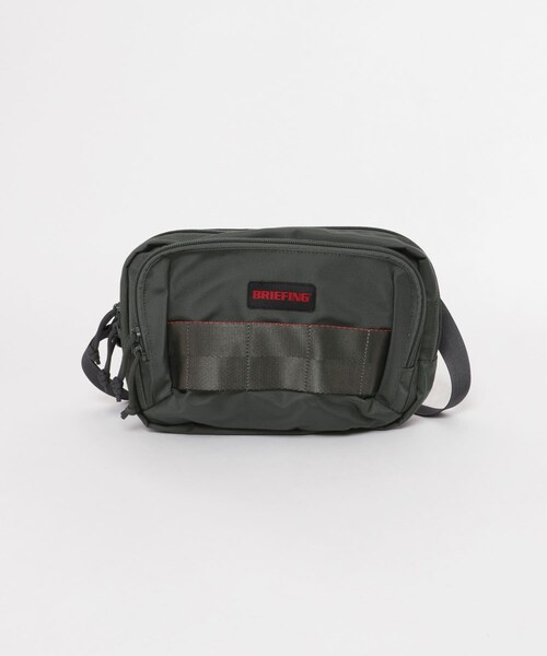 URBAN RESEARCH DOORS(アーバンリサーチドアーズ)の「BRIEFING BS BOX SHOULDER S AG(ショルダーバッグ・メンズ・BLACK/DARK GRAY・FREE)」の2枚目の写真