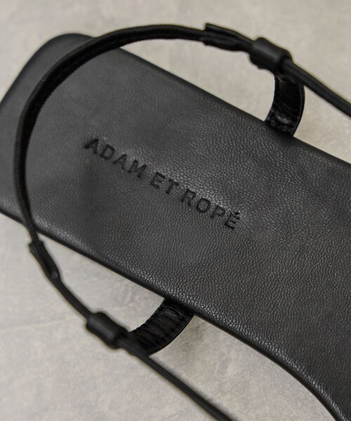 ADAM ET ROPE'(アダムエロペ)の「ストラップフラットサンダル(サンダル・レディース・ブラック/ブラウン・23.0/23.5/24.0/24.5)」の10枚目の写真