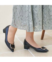 Mode et Jacomo（モードエジャコモ）の「モード エ ジャコモ MODE ET JACOMO ポインテッドトゥバックルパンプス （パンプス）」