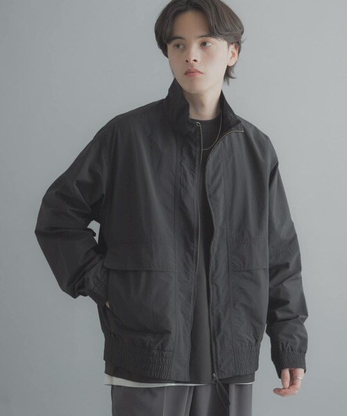 SENSE OF PLACE by URBAN RESEARCH(センスオブプレイスバイアーバンリサーチ)の「リップストップナイロンブルゾン(ブルゾン・メンズ・BLACK/BROWN/YELLOW・M/L)」の7枚目の写真
