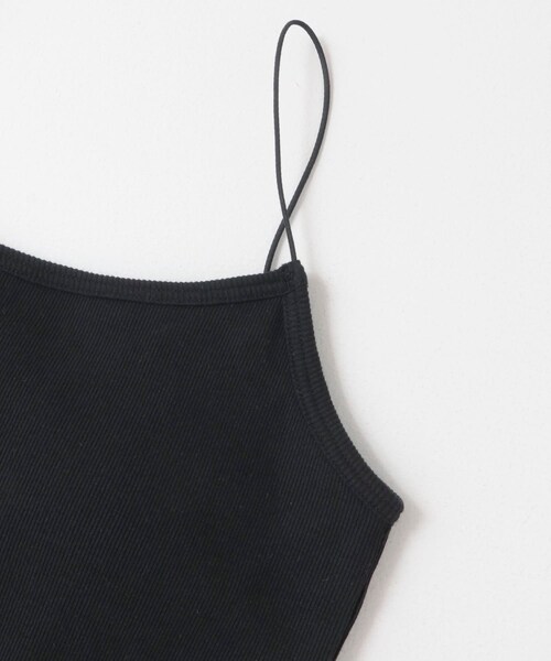 KBF（ケイビーエフ）の「スパゲティストラップカップ付きキャミ（キャミソール・レディース・L.BEIGE/YEL GREEN/BLACK/BLUE GRAY/BROWN・one）」の15枚目の写真