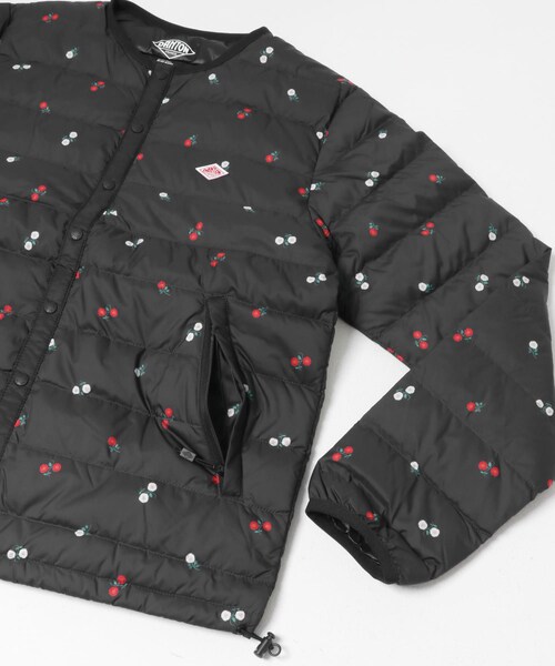 URBAN RESEARCH DOORS（アーバンリサーチドアーズ）の「DANTON　INNERDOWNJACKET（その他アウター・レディース・BLACKFL・S）」の4枚目の写真