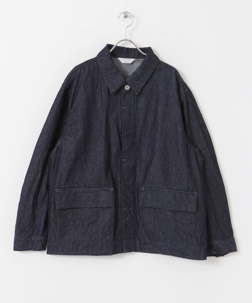 URBAN RESEARCH DOORS（アーバンリサーチドアーズ）の「STILL BY HAND　10oz denim jacket（デニムジャケット・メンズ・NAVY/IVORY・46/48）」の14枚目の写真