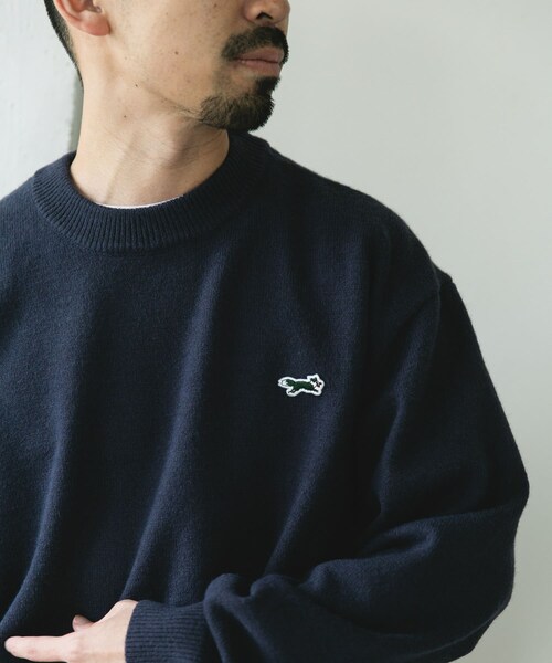 URBAN RESEARCH DOORS(アーバンリサーチドアーズ)の「『別注』PENNEYS×DOORS THE FOX クルーネックスフレニット(ニット/セーター・メンズ・ECRU/CHERRY/NAVY/CHARCOAL・M/L/XL)」の21枚目の写真