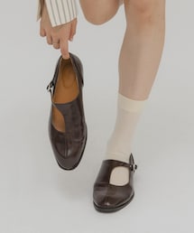 KBF | アシンメトリーメリージェーンローファー(その他シューズ)