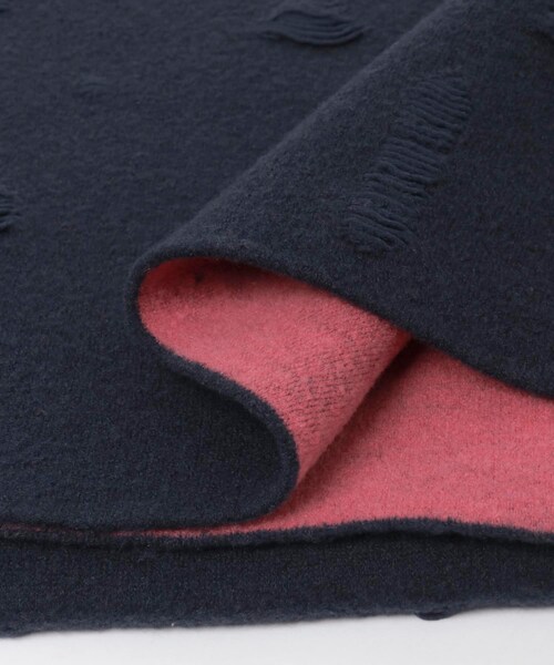 URBAN RESEARCH（アーバンリサーチ）の「malamute　night on earth fringe stole（マフラー・レディース・khaki/white/navy・FREE）」の15枚目の写真