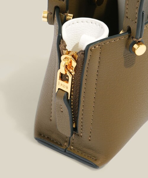 ROPE'（ロペ）の「【E'POR】Y BAG Pico【超軽量】（ハンドバッグ・レディース・ブラック/ホワイト系/ダークブラウン/カーキ系/パープル/ピンク・F）」の16枚目の写真