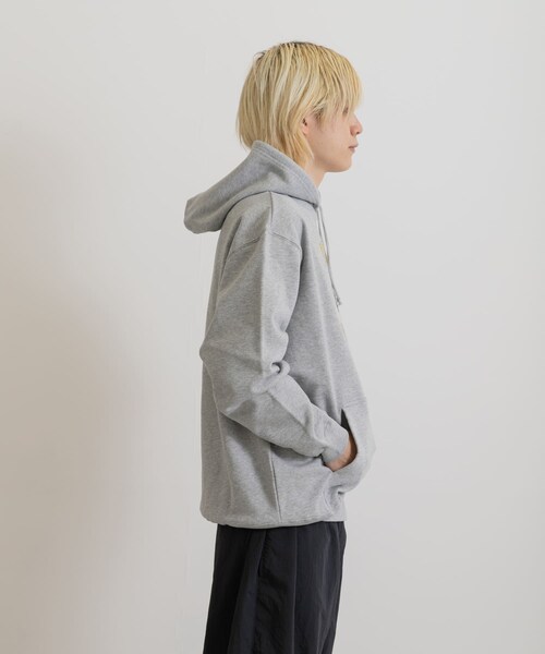 THE GOODLAND MARKET（ザグッドランドマーケット）の「77circa　o by o-college HOODY（パーカー・レディース・gray4/white2/white4/gray2・M/XL）」の20枚目の写真