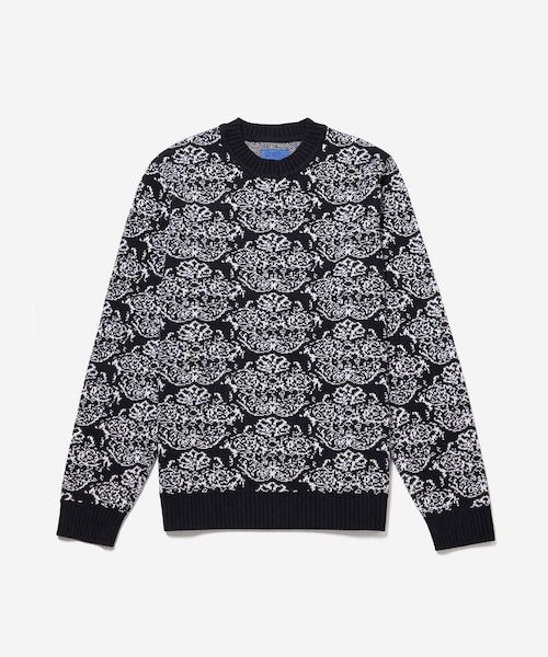 Saturdays NYC（サタデーズ ニューヨークシティ ）の「GREG TAPESTY SWEATER（ニット/セーター・レディース・ブラック/ブルー・XL/XS）」の6枚目の写真