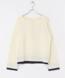 SENSE OF PLACE by URBAN RESEARCH | ヘンリーネックレイヤードセーター(ニット/セーター)