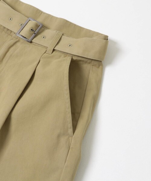 URBAN RESEARCH(アーバンリサーチ)の「『3サイズ展開』ベルト付きタックワイドチノパンツ(チノパンツ・レディース・L.BEIGE/BEIGE・36/38/40)」の15枚目の写真