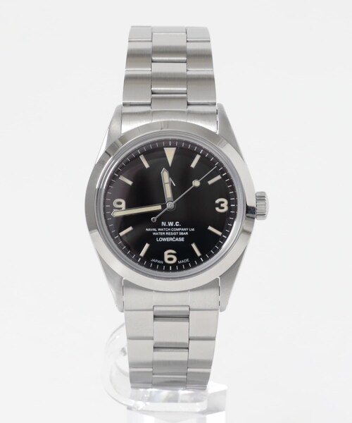 URBAN RESEARCH(アーバンリサーチ)の「NAVALWATCH NAVALWATCH by LOWERCASE(アナログ腕時計・メンズ・SILVER/BLK・Free)」の3枚目の写真